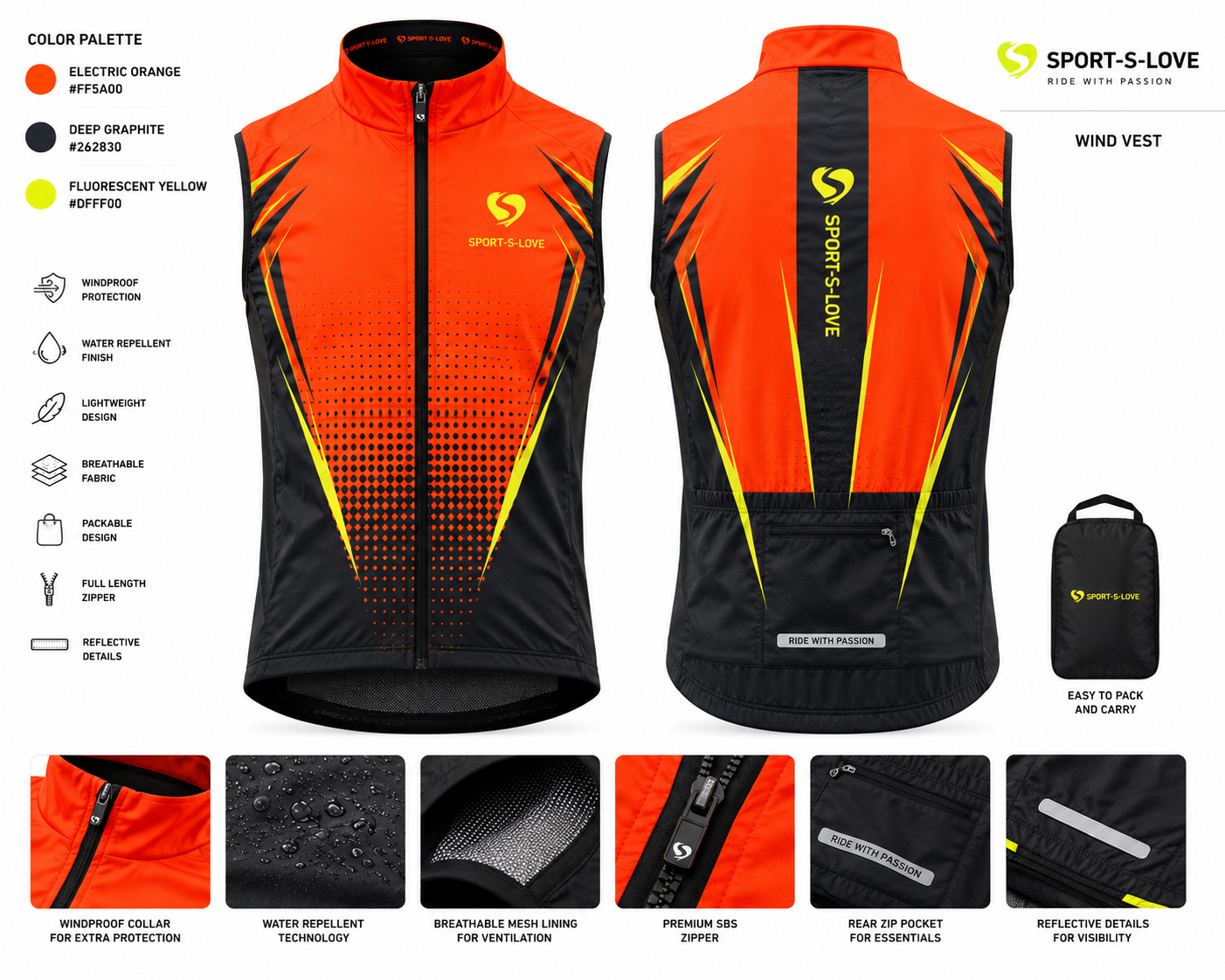 Products Cycling Phoenix Wind Vest